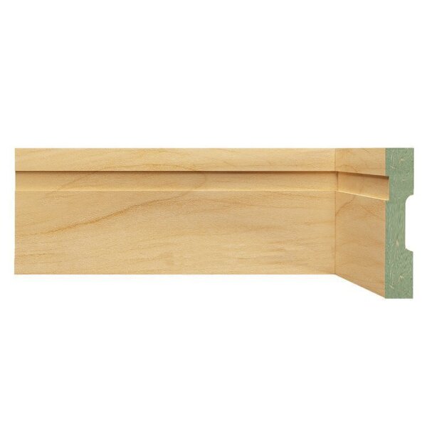 Kit Rodapé De Mdf 10 Barras Frisadas De 10cmx2,40m Rende 24 M