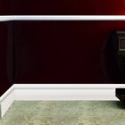 Kit Rodapé De Mdf 10 Barras Frisadas De Sobrepor 12cmx2,40m R