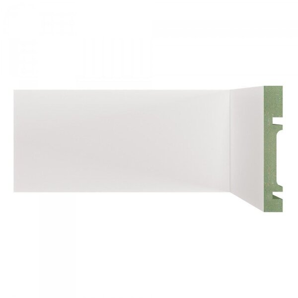 Kit Rodapé De Mdf 10 Barras Lisas De 10cmx2,40m Rende 24m  Br