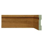 Kit Rodapé De Mdf 15 Barras Frisadas De 10cm X 2,40m Rende 36