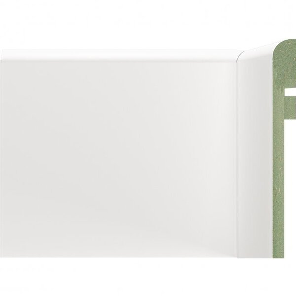 Kit Rodapé De Mdf 15 Barras Frisadas De 15cm X 2,40m Rende 36