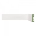 Kit Rodapé De Mdf 20 Barras Lisas De 5cm X 2,40m Rende 48 Met