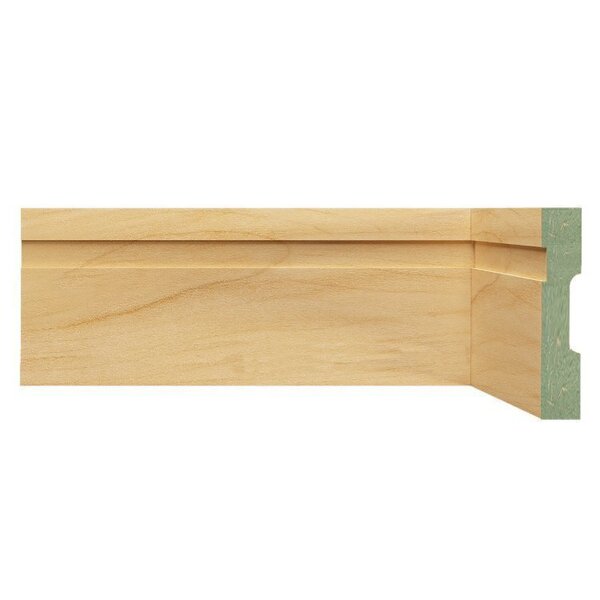 Kit Rodapé De Mdf 30 Barras Frisadas De 10cm X 2,40m Rende 72