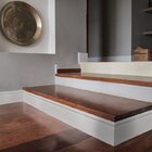 Kit Rodapé De Mdf 30 Barras Frisadas De 7cmx2,40 Rende 72m  B