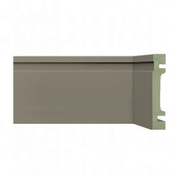 Kit Rodapé De Mdf 3 Barras Frisadas De 10cmx2,40m Rende 7,2 M