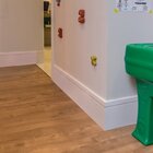 Kit Rodapé De Mdf 40 Barras Frisadas De 10cmx2,40m Rende 96 M