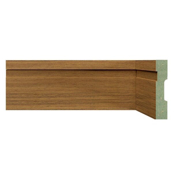 Kit Rodapé De Mdf 40 Barras Frisadas De 10cmx2,40m Rende 96 M