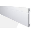 Kit Rodapé De Poliestireno 30 Barras Frisadas De 20cmx2,44m R