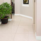 Kit Rodapé Madefibra Ultra Laca Branco Premium 9,5x240cm Artens