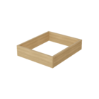 Kit Rodapé Multilinha MDF 10x40x47cm Nature Nesher