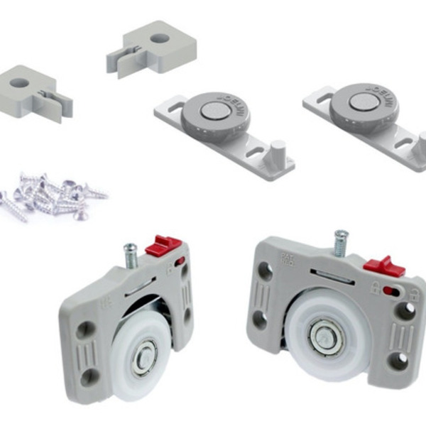 Kit Rodinha Porta Correr Guarda Roupa Roldana Tipo Mi62 1p