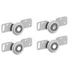 Kit Rodinha Roldana Porta De Correr Kit 4 Pçs C/ Rolamento