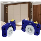 Kit Rodizio Porta De Correr Sobrepor 50 Kg Jp 360 Joelini +gu