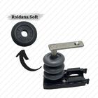 Kit Roldanas Pivo Soft Abs Inox Envidracamento Sacada