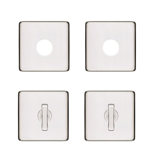 Kit Roseta Avulsa Fechadura Pado Concept Banheiro Ix Polido R