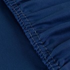 Kit Roupa De Cama Casal 3 Peças 400 Fios Toque Suave Azul