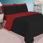 Kit Roupa De Cama Casal Com Cobre Leito De Verão 5 Peças Casa