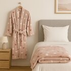 Kit Roupão M + Manta Plush King Peluciado Kacyumara Loved