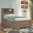 Kit Roupeiro C/ Espelho 4 Portas E Cama C/ Gavetas Atacama