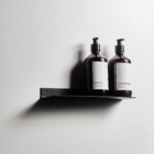 Kit Saboneteira + Prateleira Banheiro Porta Shampoo Condicion