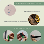 Kit Saboneteira + Prateleira Banheiro Porta Shampoo Condicion