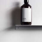 Kit Saboneteira E Prateleira Line - Branco - Parafuso E Bucha