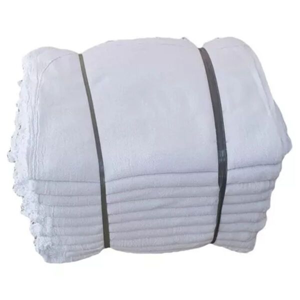 Kit Saco Algodão Alvejado Especial 40x65 Pano De Chão Encorpa