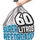 Kit Saco De Lixo 60 Litros 500 Un Preto Super Reforçado Preto