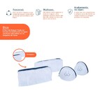 Kit Saco Para Roupas Delicadas 4 Peças - Oikos Branco U