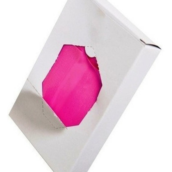 Kit Saco Plástico Para Descarte De Absorvente Com 100