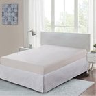 Kit Saia Para Cama Box Queen + Protetor De Colchão Impermeáve