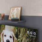 Kit Sala Estar Completa Painel Tv 32" Prateleira Suspensa Rac