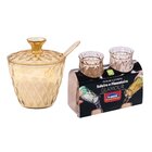 Kit Saleiro, Pimenteiro E Açucareiro Acrílico Glamour