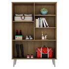 Kit Sapateira 2 Portas E Comoda 3 Gavetas Avela Branco Hec