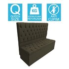 Kit Sapateira Baú + Cabeceira Sonho Queen Suede Marrom