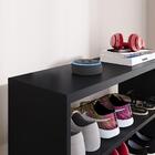 Kit Sapateira Organizadora Calçados Banqueta Cabideiro Pendur