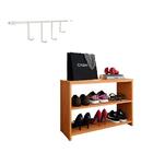 Kit Sapateira Organizadora Pequena Prateleira Sapatos Cinamom