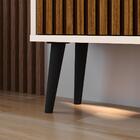 Kit Sapateira Vertical 3 Gavetas Basculantes Dark Off White/r