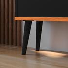 Kit Sapateira Vertical 3 Gavetas Basculantes Dark Preto/cinam