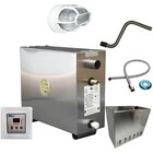 Kit Sauna Impercap 15kw + Tubo + Luminária + Cesto - 220v Bif