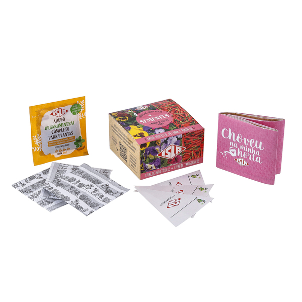 Kit Sementes "Choveu na Minha Horta" Isla Sementes