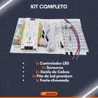 Sensor Led Escada Kit Sensor De Movimento Led P/ Escada 32 Canais + Fita 5m 240 + Fonte ...