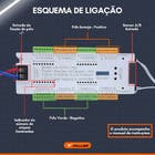 Sensor Led Escada Kit Sensor De Movimento Led P/ Escada 32 Canais + Fita 5m 240 + Fonte ...