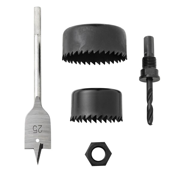 Kit Serra Copo para Portas Sem Haste 60mm Dexter