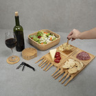 Kit Servir Petisqueira Talheres Bowl Abridor De Vinho 16 Pç O