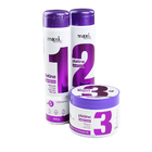 Kit Shampoo+condicionador+mascara Platine Maxi Beauty Vegano