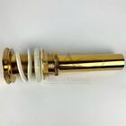 Kit Sifão com Válvula Click para Pias, Lavabos e Cubas Dourad