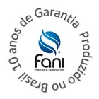 Kit Sifão Válvula E Mangueira Flexível Grafite Brilho Fani