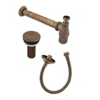 Kit Sifão Válvula E Mangueira Flexível Ouro Velho Fani