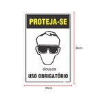 Kit Sinalização Completo  Uso Obrigatório de EPI Pvc Adesivo